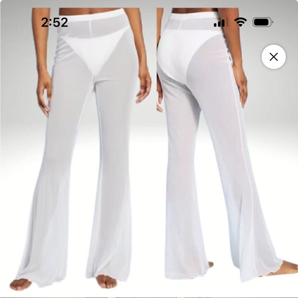 Swimcover by Wild Fable White Wide Leg Pants